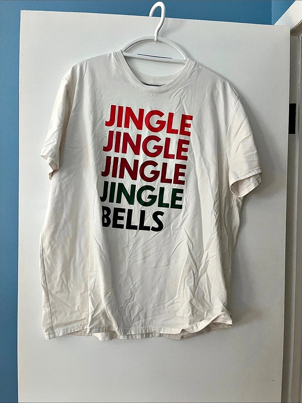 Sleepywear Jingle Bells Graphic Tee Size XL